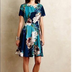 Anthropologie Corey Lynn Calter floral dress sz 4